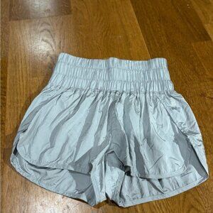 Free People Movement The Way Home Shorts Gray | Size Small